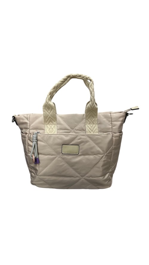 BOLSO GRANDE NYLON ASAS BEIG