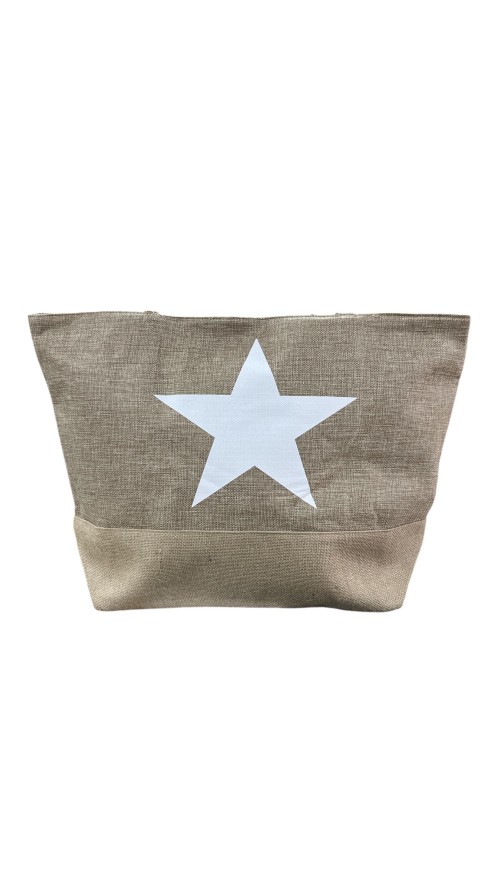 CESTA ESTRELLA BEIG TOSTADO
