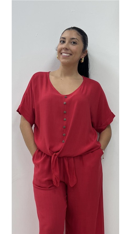CAMISA DAYANE ROJO
