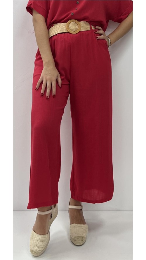 PANTALON DAYANE ROJO