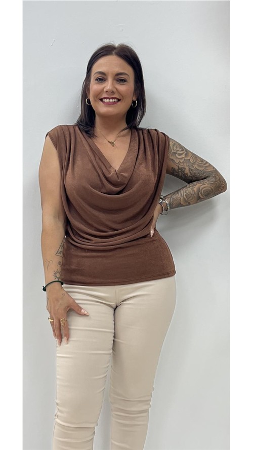 TOP ELO MARRON