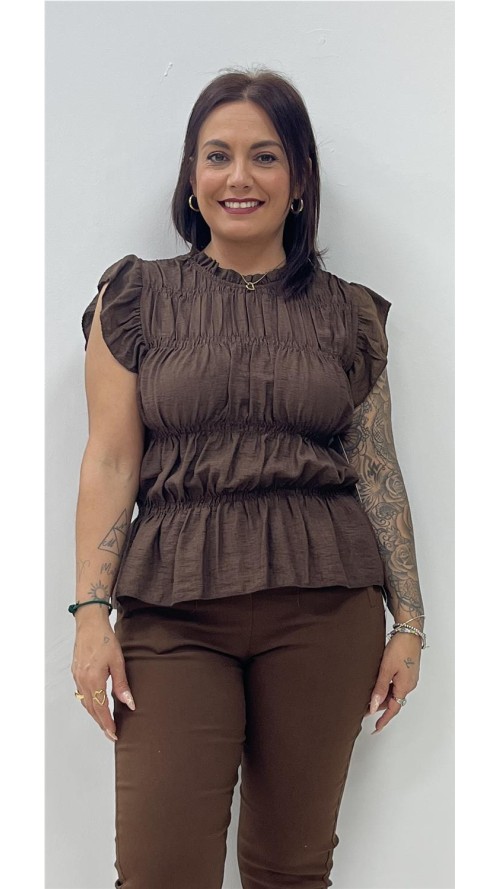 TOP GRACI MARRON