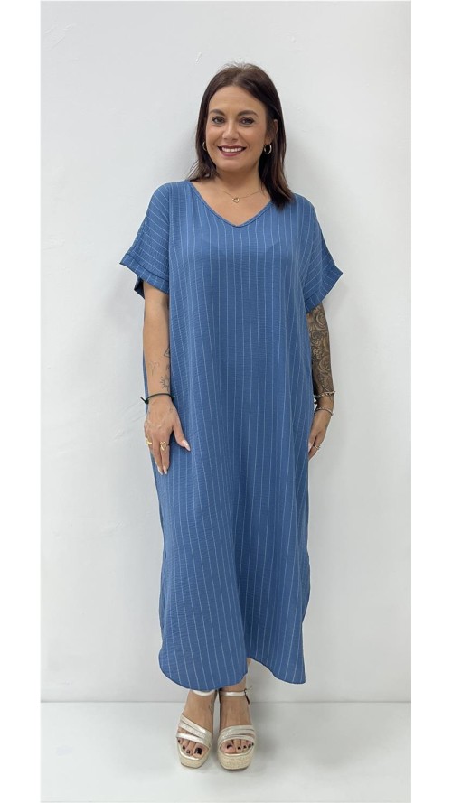 VESTIDO EUGENIA AZUL