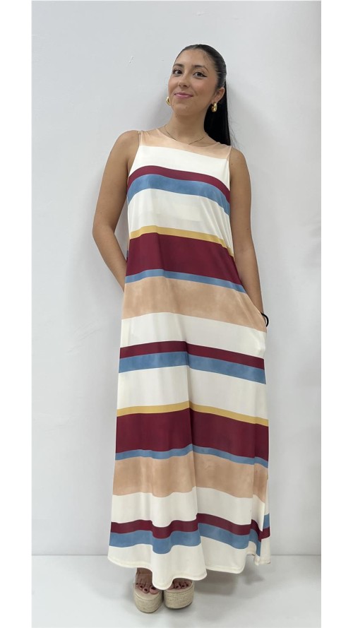 VESTIDO GRACIELA BURDEOS