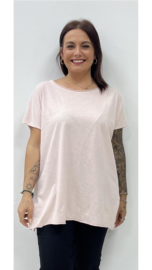 CAMISETA ALGODON BASICA MAQUILLAJE
