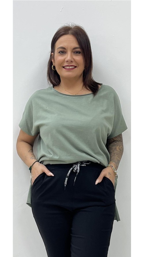CAMISETA ALGODON BASICA KAKY