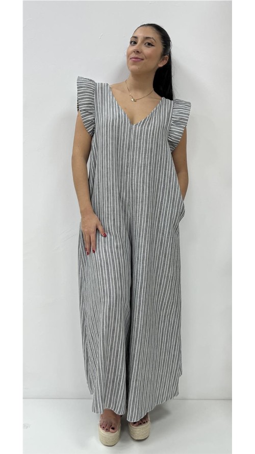 MONO RAYAS HUELVA GRIS
