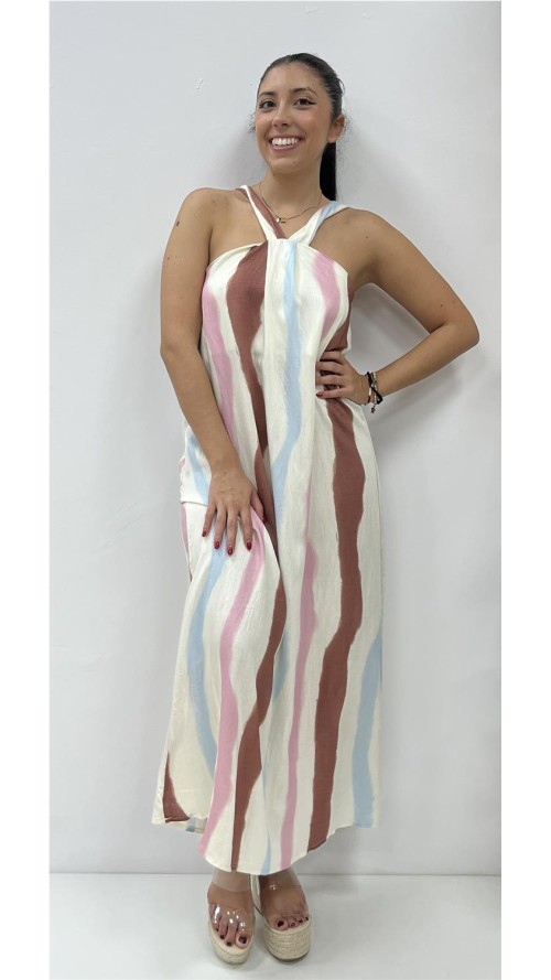 VESTIDO JOVANA TEJA