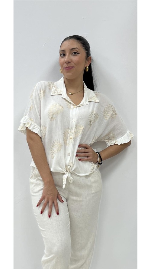CAMISA ALMUDENA BEIG