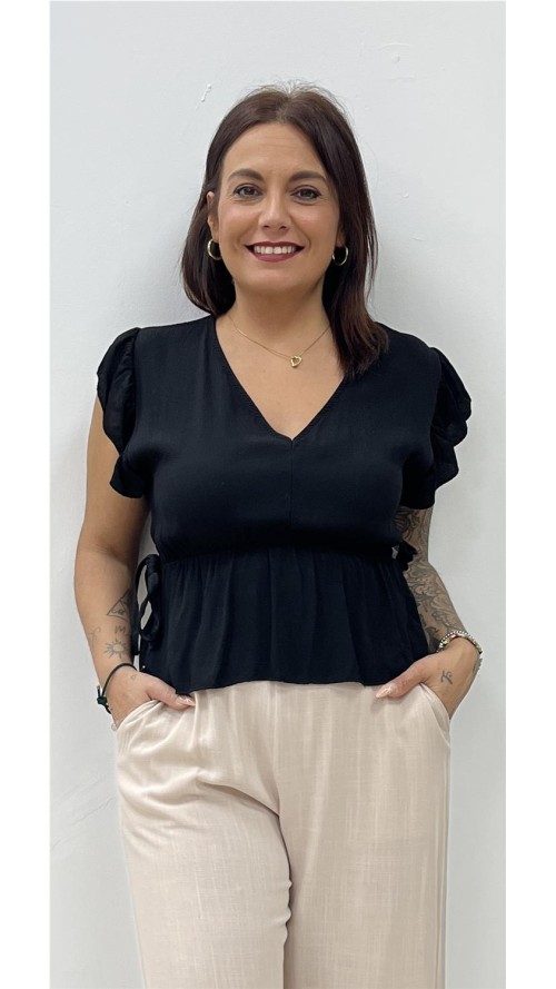 TOP JULIET NEGRO