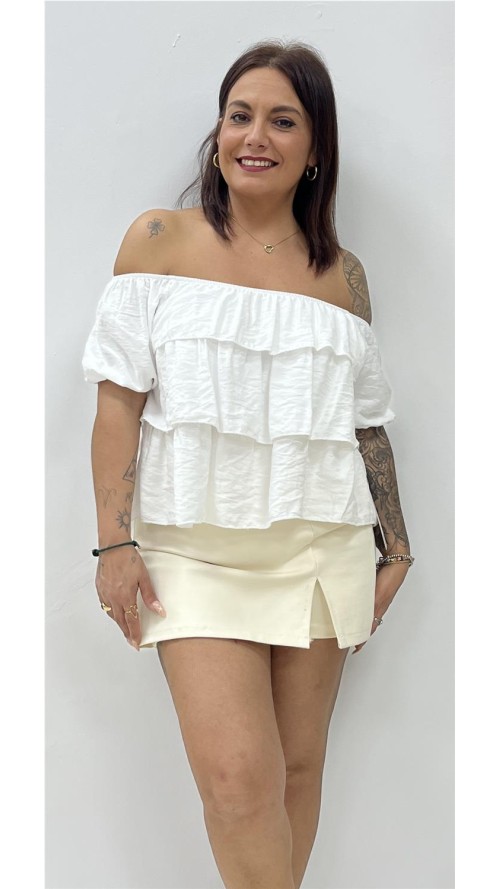 TOP GRECIA BLANCO