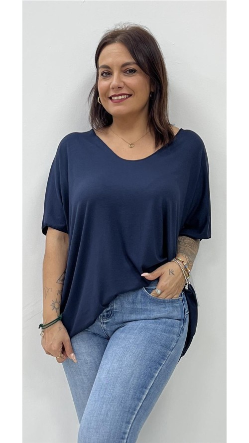 Camiseta BASIC MARINO