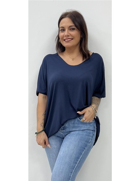 Camiseta BASIC MARINO