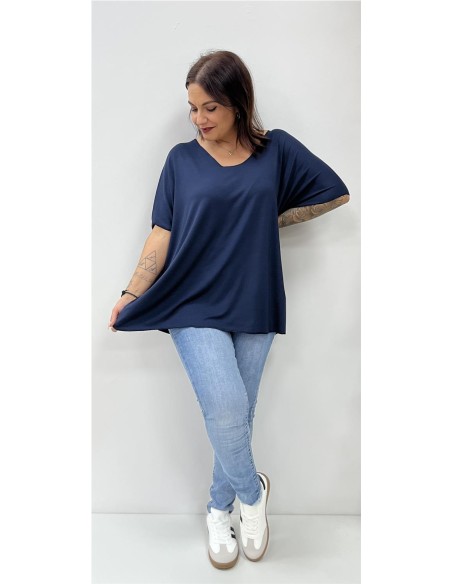 Camiseta BASIC MARINO