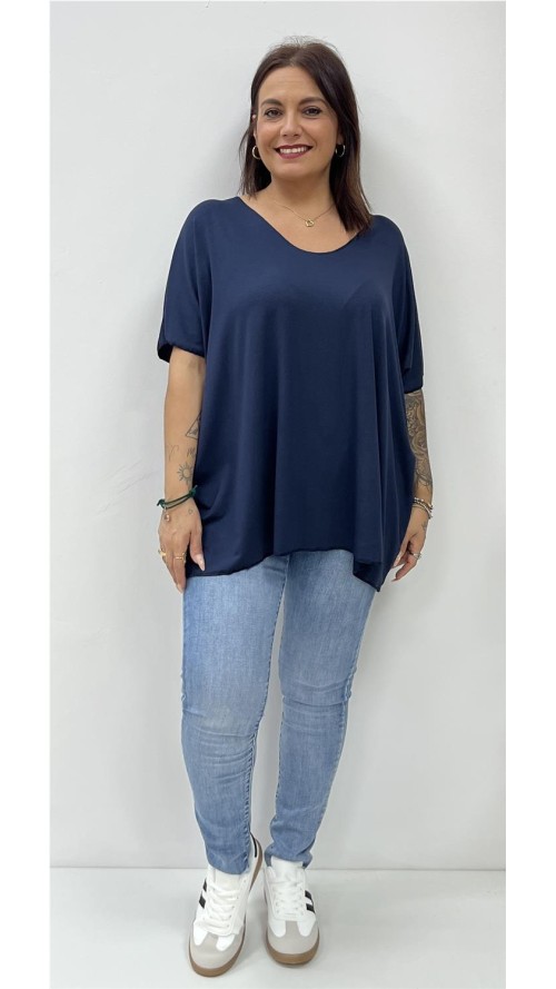 Camiseta BASIC MARINO