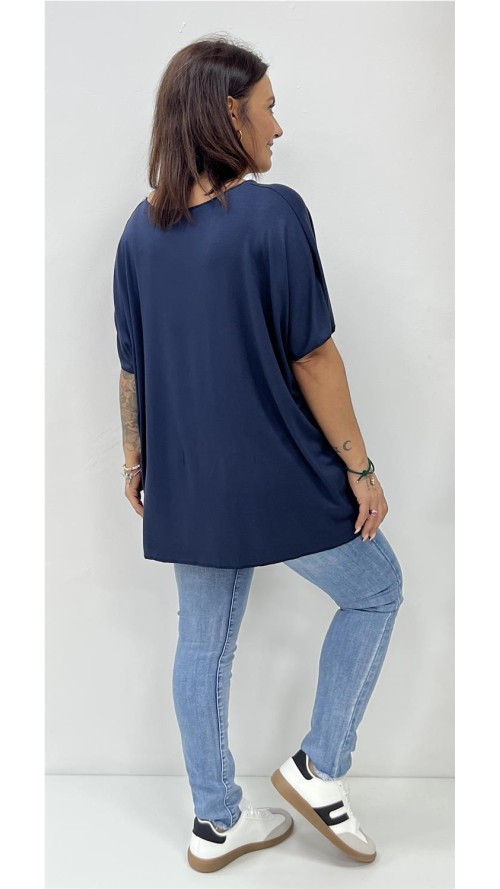 Camiseta BASIC MARINO