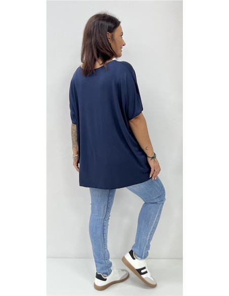 Camiseta BASIC MARINO