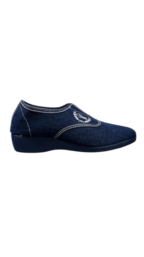 ZAPATILLA LONA ELASTICO CENTRA VAQUERO