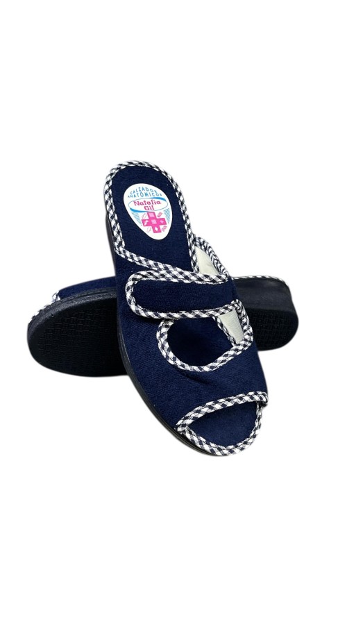 ZAPATILLA VELCRO MARINO