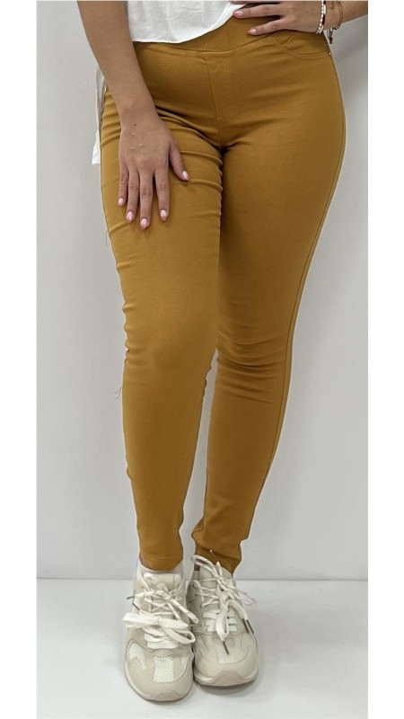 LEGGIN BASICO MOSTAZA