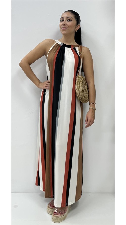VESTIDO DELIA TEJA