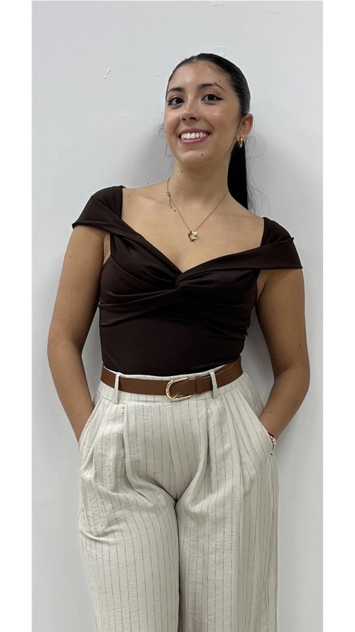 BODY ACENTA MARRON