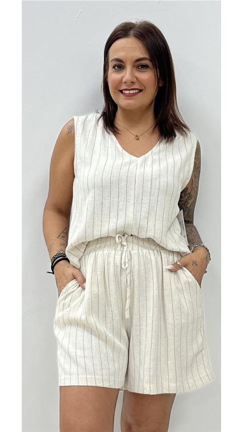 SHORT CANARIO BEIG