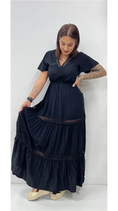 VESTIDO LEONOR NEGRO