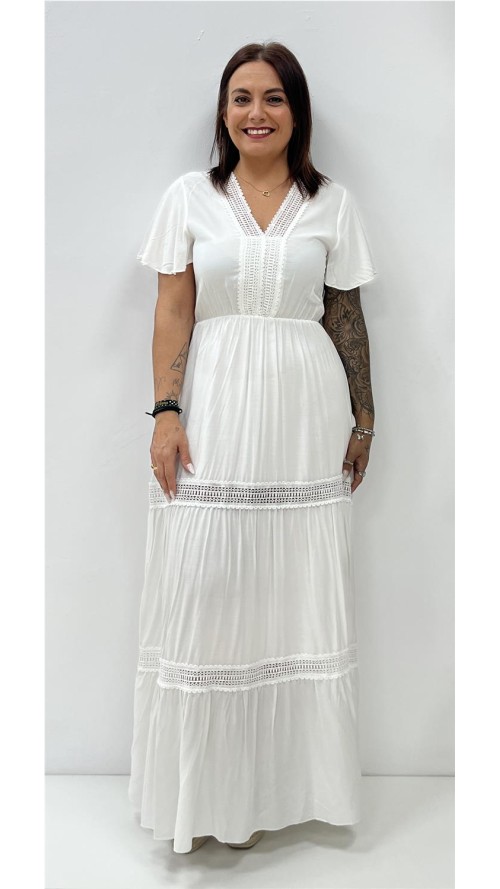 VESTIDO LEONOR BLANCO