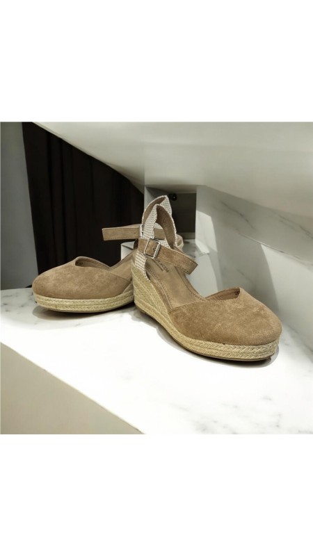 SANDALIA ESPARTO 5 CUERDAS CAMEL 2