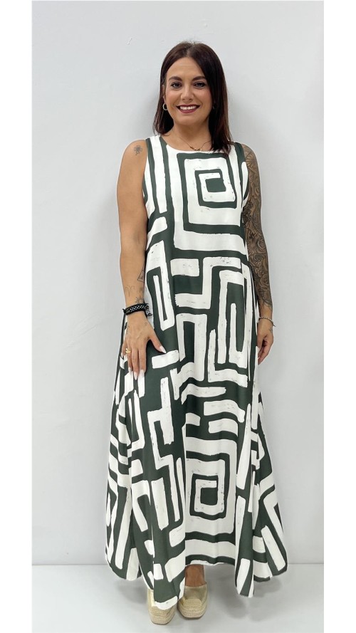 VESTIDO CHARI ESTAMPADO KAKY