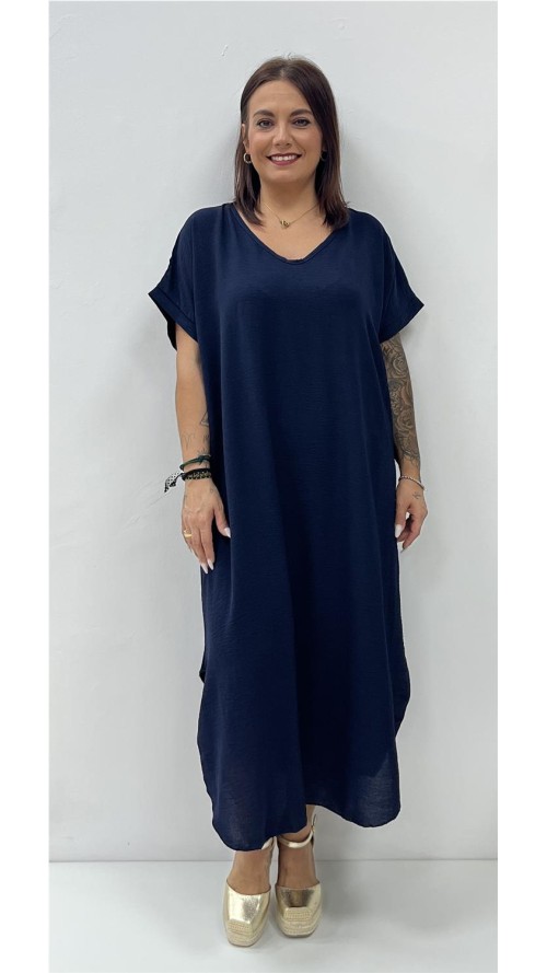 VESTIDO SUELTO MARINO