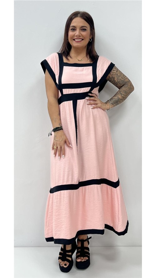 VESTIDO VICTORIA ROSA