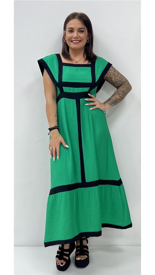 VESTIDO VICTORIA VERDE