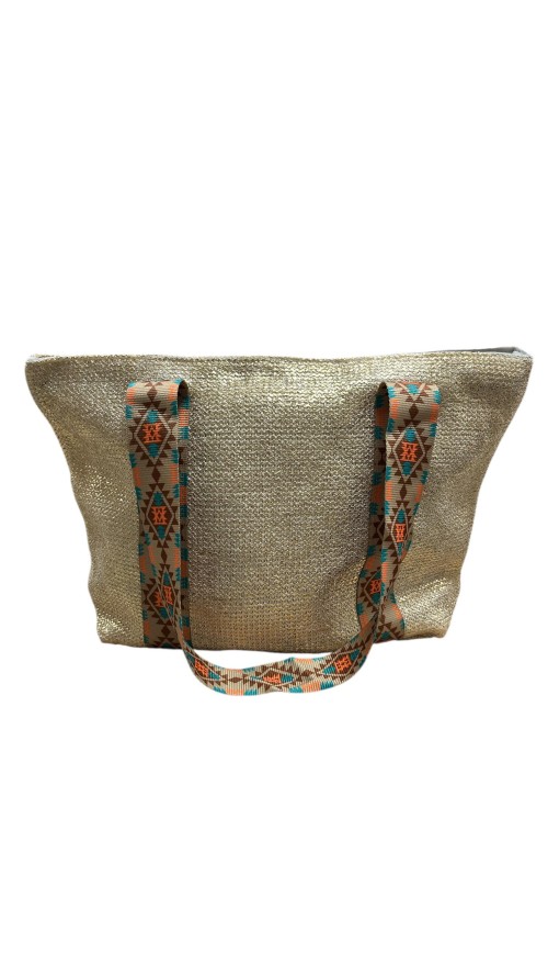 CESTA AZTECA NARANJA