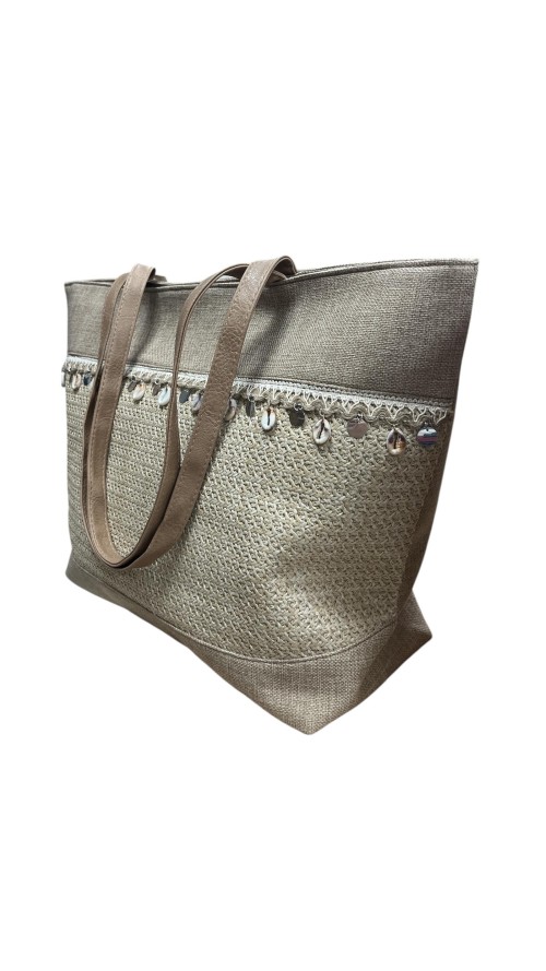 CESTA CONCHAS CAMEL