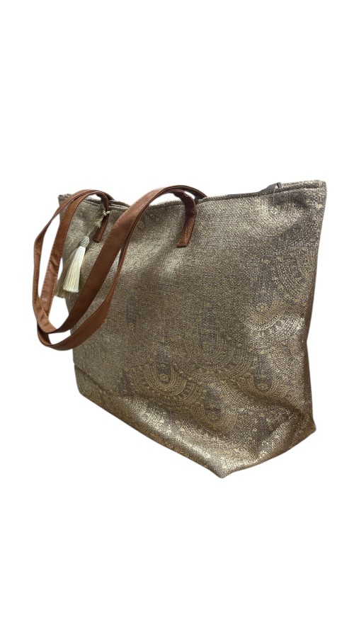 CESTA TONOS ORO CAMEL