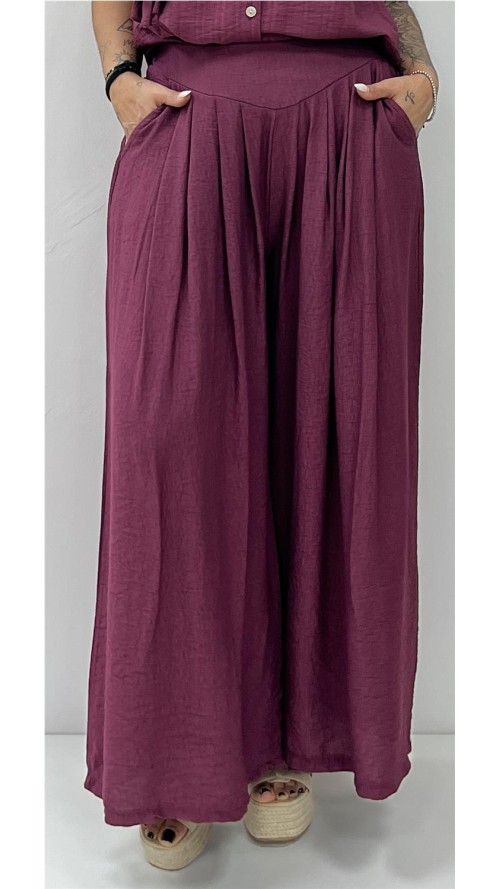 PANTALON ANA BURDEOS