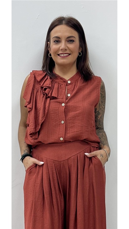 CAMISA ANA TEJA