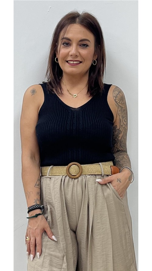 TOP PAULA NEGRO