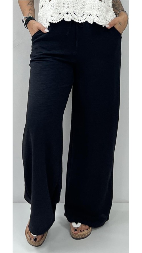 PANTALON MARY CRUZ NEGRO