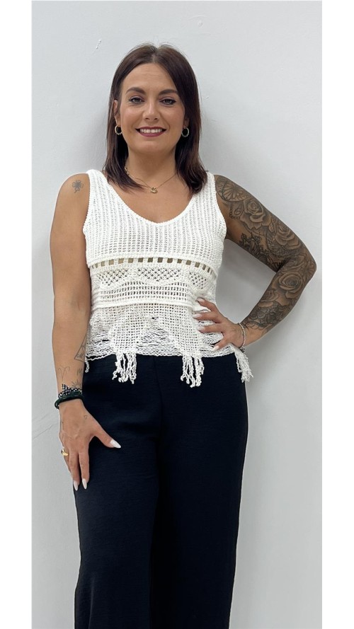 TOP NEREA BLANCO