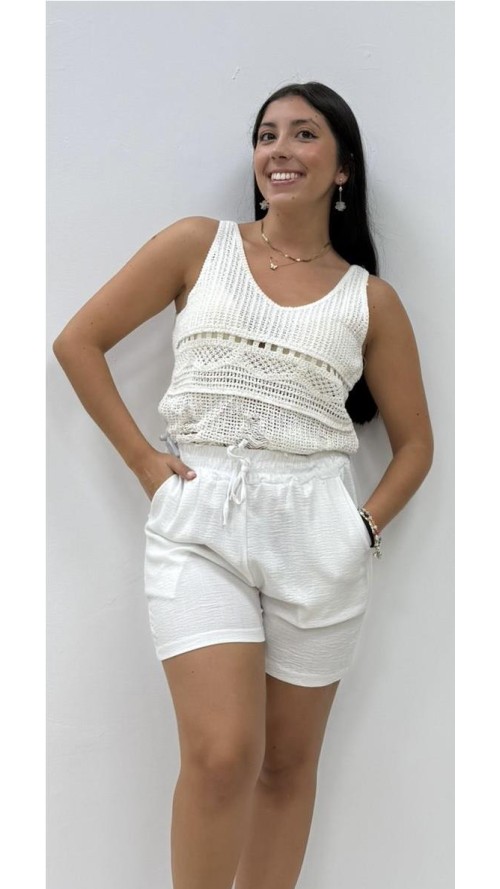 SHORT CARLA BLANCO