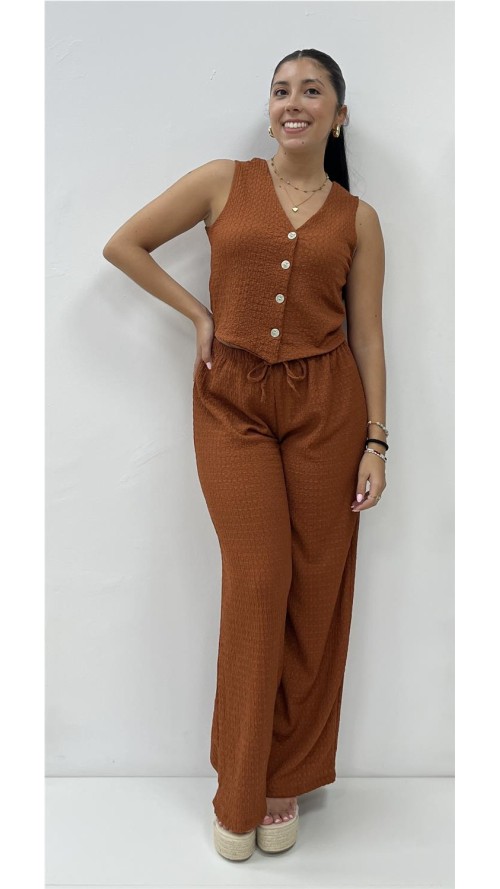 CONJUNTO MONACO TEJA