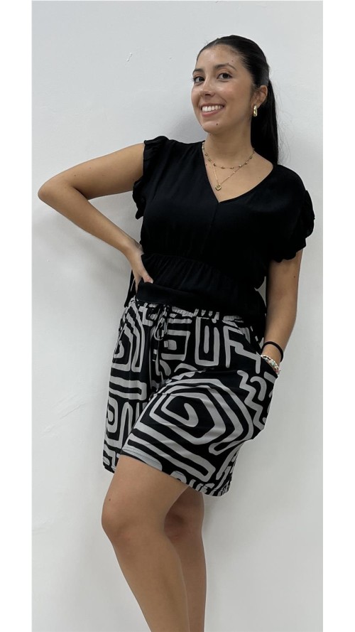 SHORT TATIANA GRIS