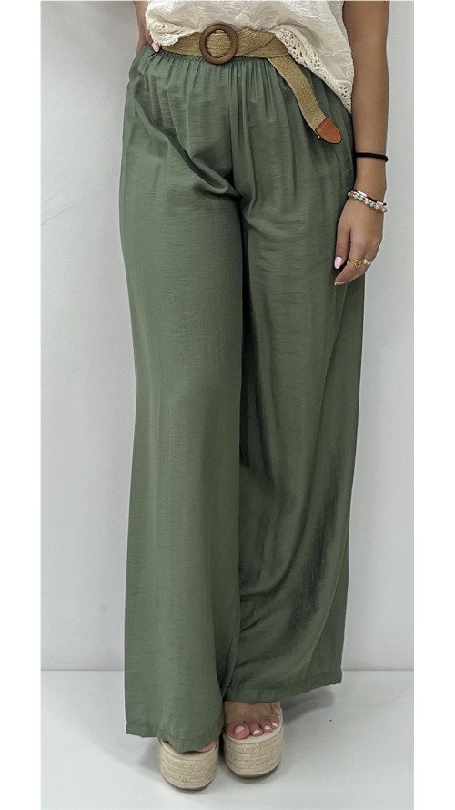 PANTALON BRISA CON CINTURON KAKY