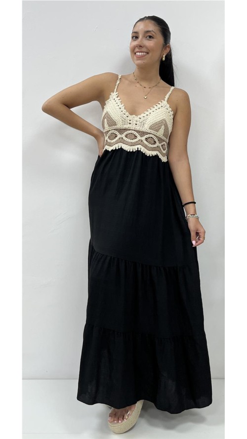 VESTIDO INES NEGRO