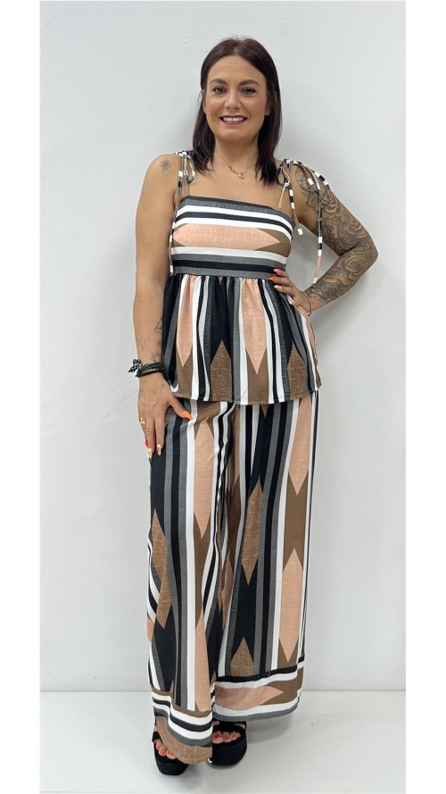 CONJUNTO AZTECA NEGRO