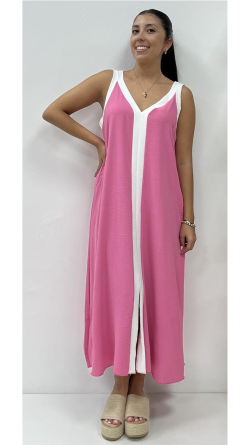 VESTIDO MELISA ROSA