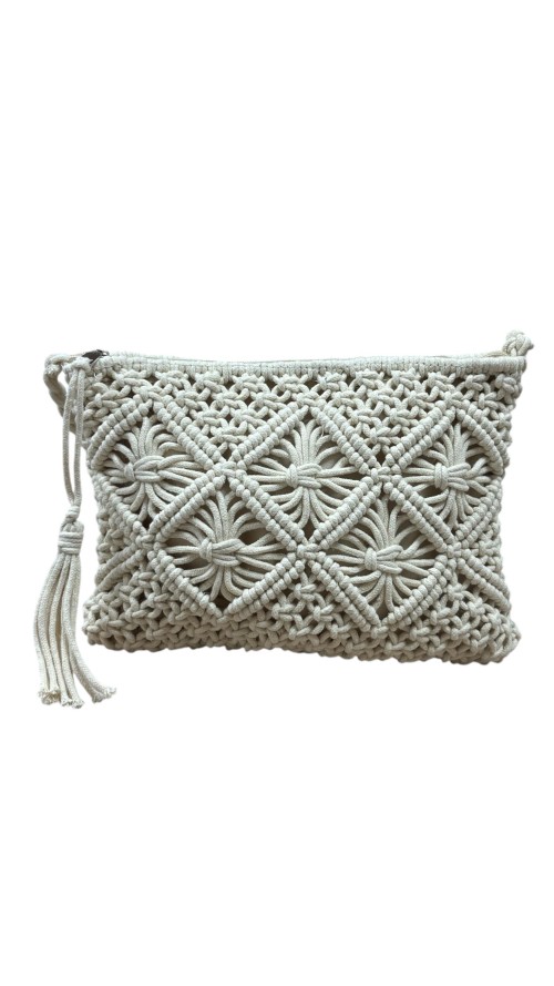 BOLSO CROCHE BEIG